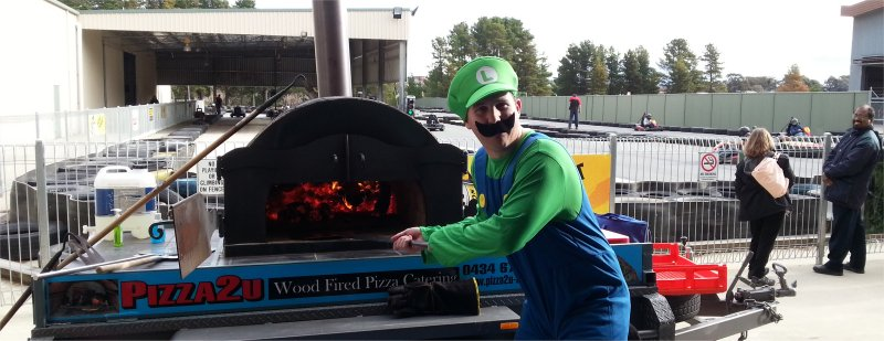 Mario cooking @ Superkarts